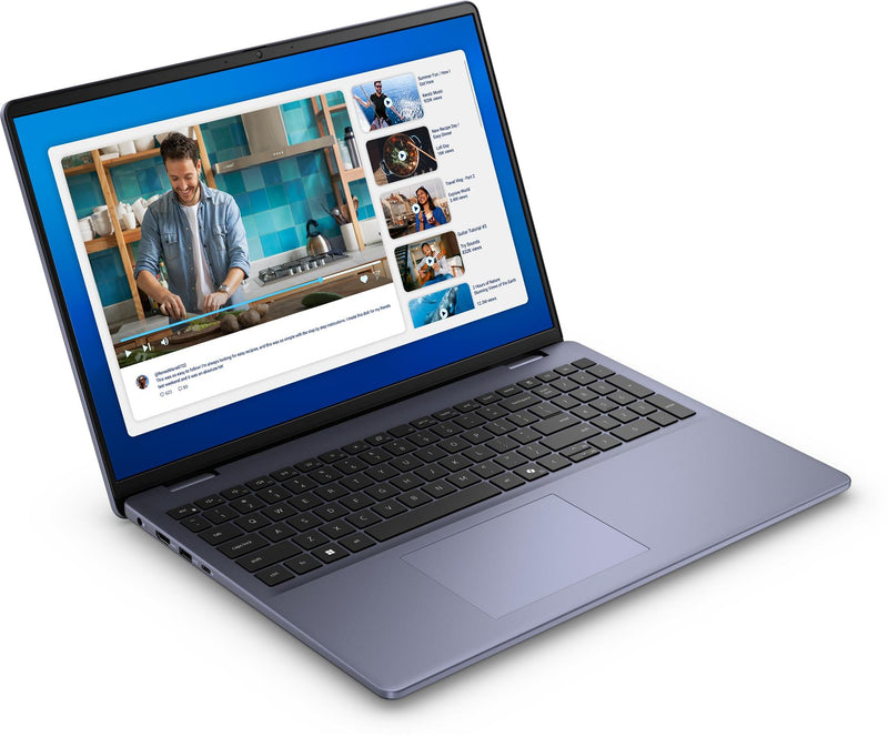 Dell 16 Laptop, Intel Core 7 150U, 16GB DDR5 RAM, 512GB PCIe SSD, 16-inch WUXGA 1920x1200 Display, Intel Integrated Graphics, Windows 11 Pro, Platinum (Renewed)