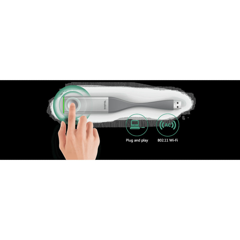 Yealink WPP20 USB C & A Wireless Presentation Pod (Refurbished - Excellent)