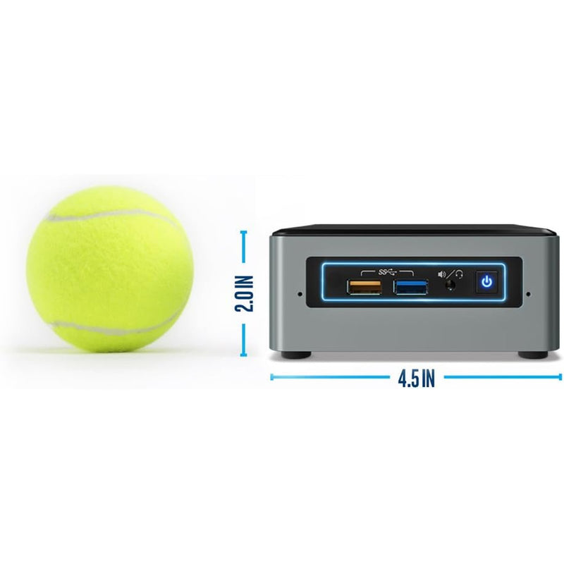 Intel NUC6CAYH NUC Barebone Mini PC Kit - Celeron J3455m 8GB (Refurbished - Excellent)