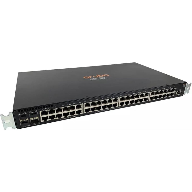 HP Aruba 2930F-48G (JL254A), 48 x GbE PoE, 4x SFP 10G Ports (Refurbished)