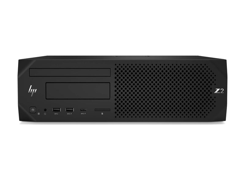 HP Z2 G4 SFF Workstation i9-9900K (8 Cores, 3.0/5.0GHz), Nvidia Quadro P1000 4GB, 2TB PCIe Gen 4.0 x4 NVMe, 32GB DDR4, Gigabit Ethernet, Raid Support (0, 1), Windows 11 Pro (Renewed)
