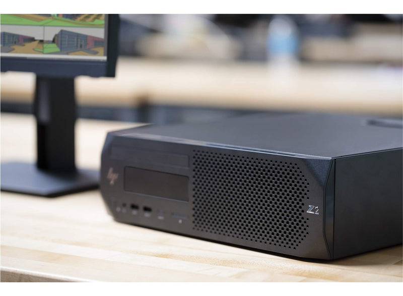 HP Z2 G4 SFF Workstation - i7-9700 (8 Cores, 4.7GHz), Nvidia Quadro P620, 1TB PCIe Gen 4.0x4 NVMe, 16GB DDR4, Gigabit Ethernet, RAID Support (0, 1), Windows 11 Pro (Renewed)