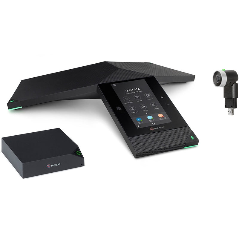 Poly Real Presence Trio 8800 Conference Speakerphone with Poly EagleEye Mini Camera & Visual+ Smart Hub – (Refurbished - Excellent)
