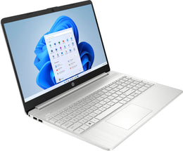 HP Laptop 15s-fq5021na 15.6 FHD i5-1235U (10 Cores, 4.4GHz), 512GB PCIe Gen 4.0x4 NVMe, 16GB DDR4, SD Card Reader, Iris Xe Graphics, WIFI 5 & BT 4.2, UK Keys, HD Webcam, Windows 11 Pro (Renewed)