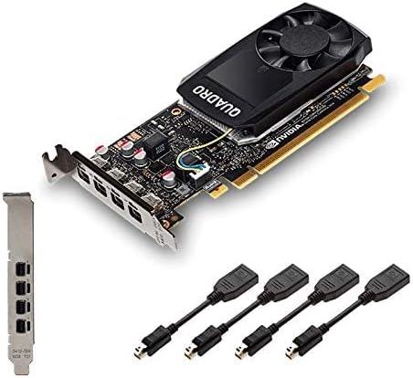 NVIDIA Quadro P1000 4GB Pro Graphics Card (Renewed)