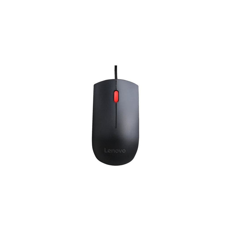 Lenovo Traditional Wired USB UK QWERTY Keyboard & Mouse Combo Black