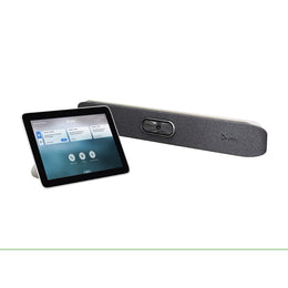 Poly Studio X30 Video Conferencing Camera Bar with VESA/Wall Mount TC8 8"(1280x800) Touch Controller Kit - 4K UHD Capture, 5x Zoom, 110º FOV, Integrated Speaker, DirectorAI (Refurbished - Excellent)