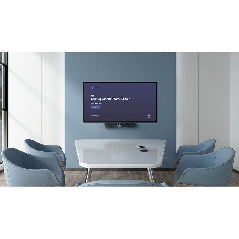 Yealink MeetingBar A20 4K All-in-One Video Bar with CTP18 Touch Panel for Small Rooms (Refurbished - Excellent)