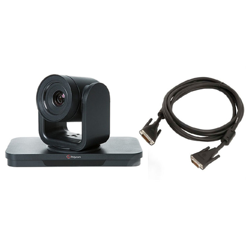 Poly MPTZ-11 EagleEye IV Video Conferencing Camera for Polycom RealPresence Group Series - FullHD Capture, 60 fps, 4x Optical Zoom, Tuned Optics, Auto-iris, AGC, Mini-HDCI-Hirose DH60-37P (Refurbished - Excellent)