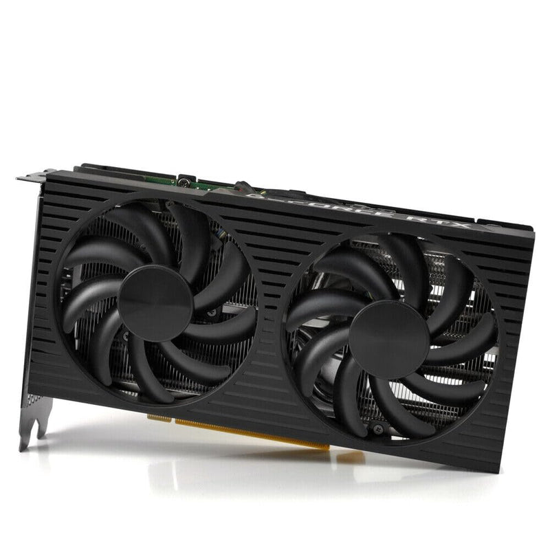 Dell Nvidia GeForce RTX 3060 Ti 8GB GDDR6 Gaming Dual Slot Graphics Card  4864 CUDA Cores, Ray Tracing, AI Cores, G-SYNC, DLSS, 1x HDMI 2.1, 3x DisplayPort 1.4a, DirectX 12 Ultimate (Renewed)