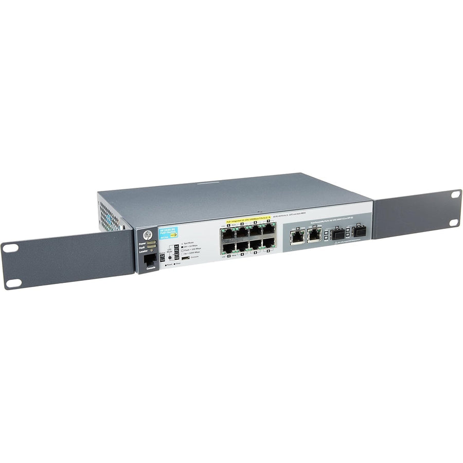 HP Aruba 2530-8G (J9774A) Managed Network Switch (Refurbished - Excellent)