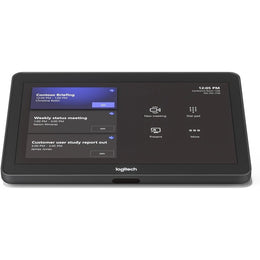 Logitech Room Solutions for Google Meet - MeetUp with Integrated Wall Mount/Stand, Tap + CAT5e Kit, & Compute Unit (Refurbished)