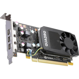 HP Nvidia Quadro P400 2GB GDDR5 Single-Slot Graphics Card  256 CUDA Cores, 64bit, 3 Mini DisplayPort 1.4 Ports, 30W, PCI Express 3.0 x16 with High & Low-Profile Brackets (Plain Boxed)