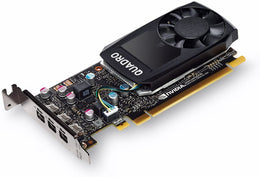 HP Nvidia Quadro P400 2GB GDDR5 Single-Slot Graphics Card  256 CUDA Cores, 64bit, 3 Mini DisplayPort 1.4 Ports, 30W, PCI Express 3.0 x16 with High & Low-Profile Brackets (Plain Boxed)