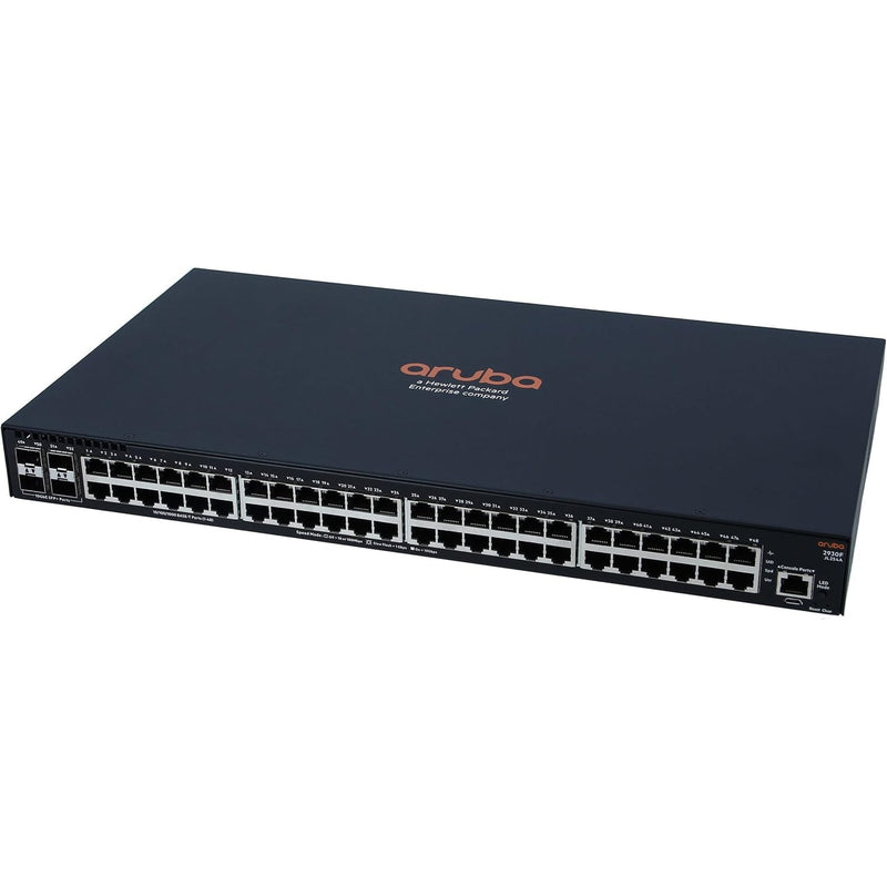 HP Aruba 2930F-48G (JL254A), 48 x GbE PoE, 4x SFP 10G Ports (Refurbished)