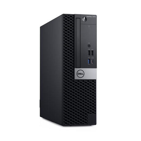 Dell Optiplex 7070 SFF Desktop - i7-9700, 8GB, 512GB (Refurbished - Excellent)