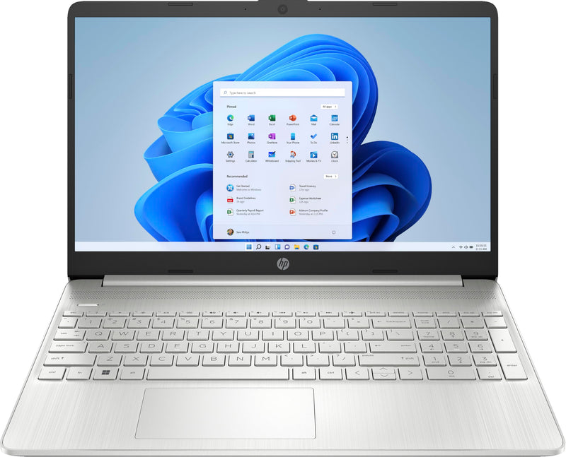 HP Laptop 15s-fq5021na 15.6 FHD  i5-1235U (10 Cores, 4.4GHz), 512GB PCIe Gen 4.0x4 NVMe, 16GB DDR4, SD Card Reader, Iris Xe Graphics, WIFI 5 & BT 4.2, UK Keys, HD Webcam, Windows 11 Pro (Renewed)