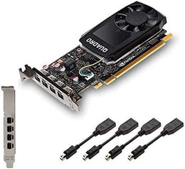 NVIDIA Quadro P1000 4GB Pro Graphics Card (Renewed)