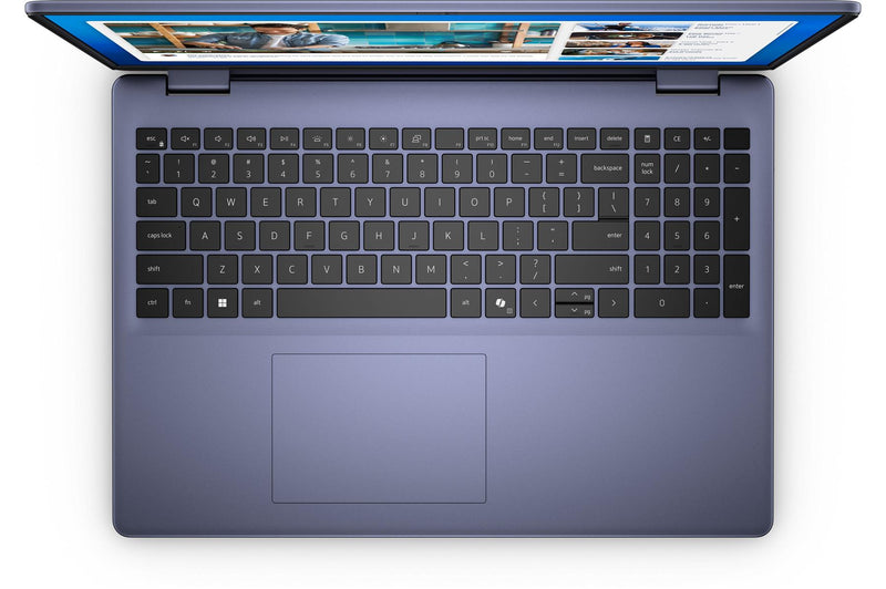 Dell 16 Laptop, Intel Core 7 150U, 16GB DDR5 RAM, 512GB PCIe SSD, 16-inch WUXGA 1920x1200 Display, Intel Integrated Graphics, Windows 11 Pro, Platinum (Renewed)