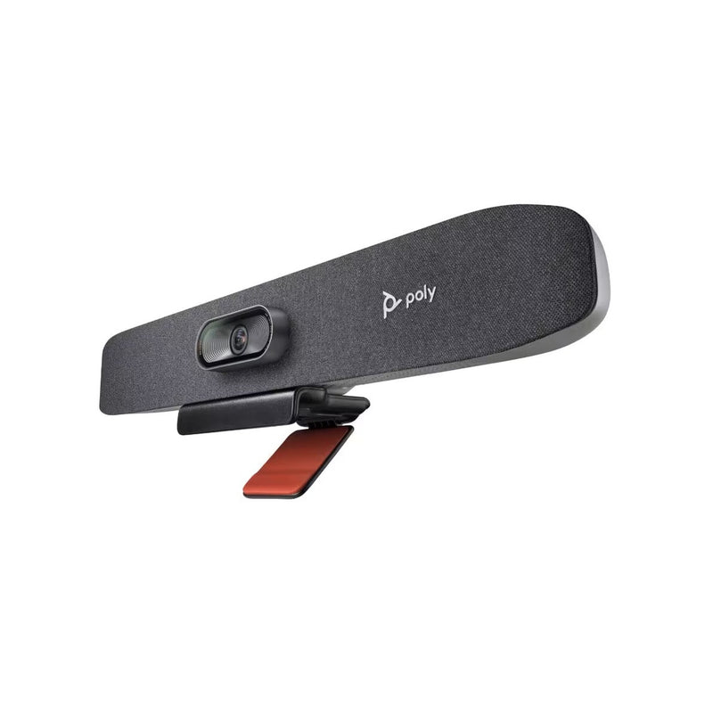 Poly Studio X30 Video Conferencing Camera Bar with VESA/Wall Mount TC8 8"(1280x800) Touch Controller Kit - 4K UHD Capture, 5x Zoom, 110º FOV, Integrated Speaker, DirectorAI (Refurbished - Excellent)