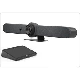 Logitech Rally Bar All-in-One Conference Camera with TAP Touch Controller + CAT5e Kit (Refurbished - Fair)