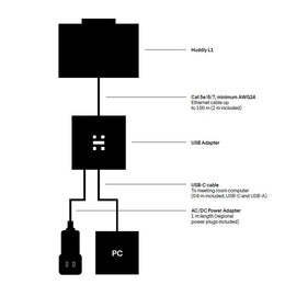 Huddly L1 6K Video Conferencing Camera with USB Adapter (Refurbished)