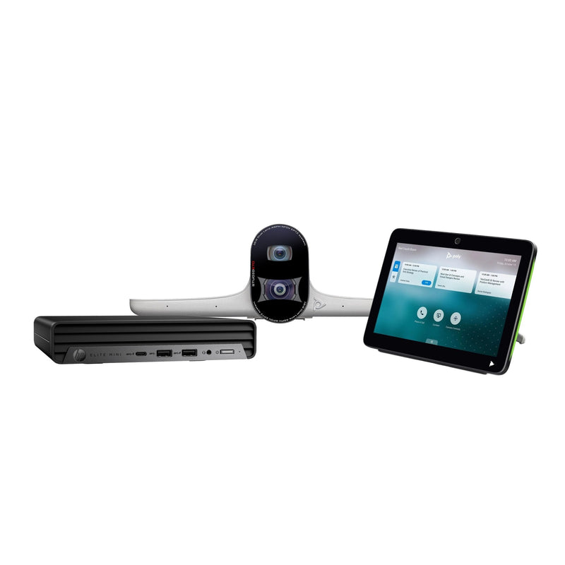 Poly Studio Large Room Kit for Zoom Rooms – E70 Conference Camera, TC10 10.1”  Mini Conferencing PC  (Refurbished - Excellent)