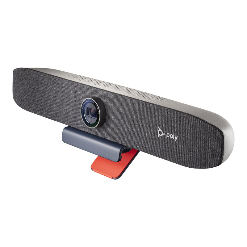 Poly Studio P15 4K Video Conferencing Camea with GC8 Touch Controller – 4K UHD Video Bar, Speaker, Triple microphone array, 8” Touchscreen, NoiseBlock AI, Acoustic Fence, Auto Framing (Refurbished)