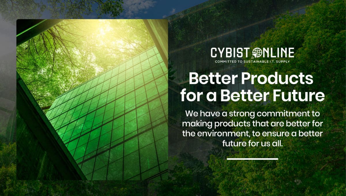 cybist sustainable products banner