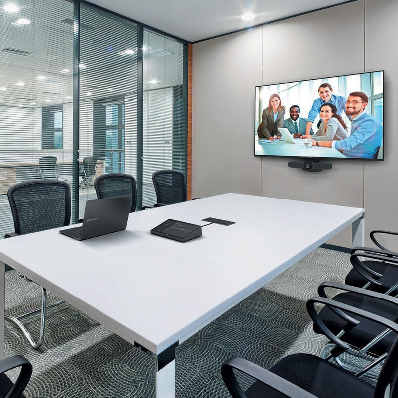 Logitech Tap 10.1" Meeting Room Touch Controller & Cat5e Kit, Graphite (Refurbished - Excellent)