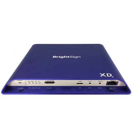 BrightSign XD1034 Expanded I/O Player - Single 4K/Dual 1080@60Fps (Refurbished - Excellent)