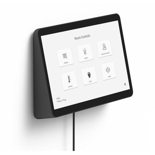 Logitech Tap 10.1" Meeting Room Touch Controller & Cat5e Kit - 939-001950 (Refurbished)